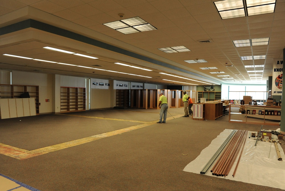 McBride Commons begins renovation