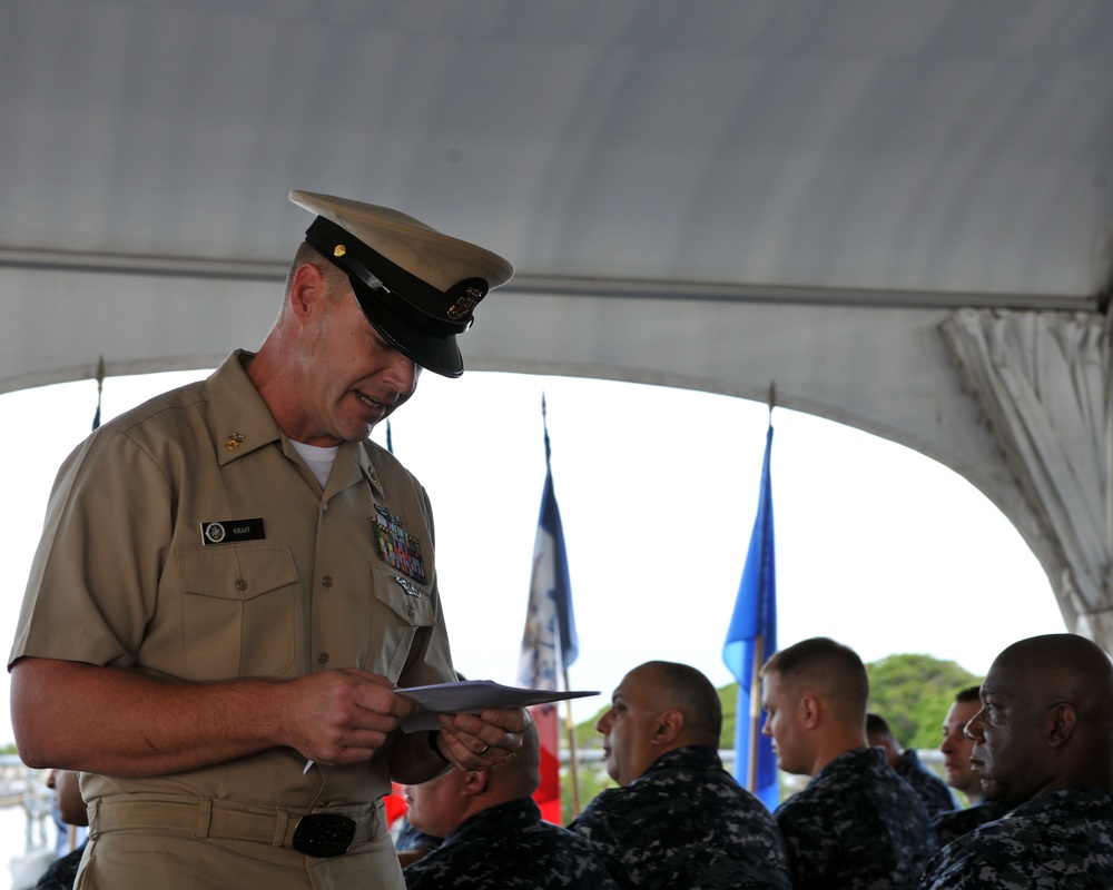 Chief Selectees Honor Navy Chief Heritage During CPO Pride Week
