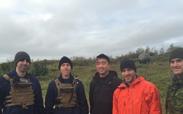 Researchers and First Responders from Arctic Chinook