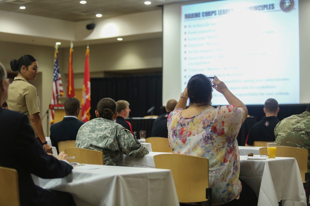 Building for the future: Marines hold leadership seminar at Austin Peay