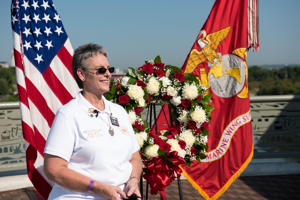 Wreath Laying Ceremony Marine Week Nashville