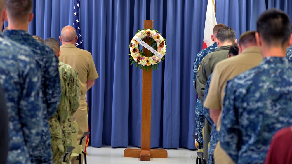 Naval Air Facility Misawa’s Chief Petty Officer Selects Host 9/11 Ceremony