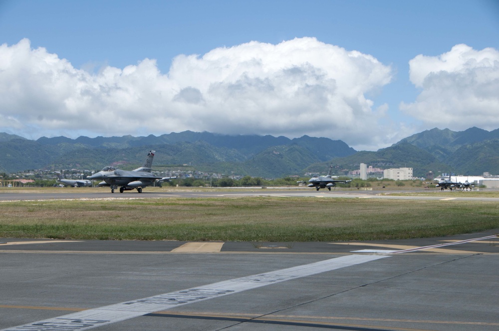 Hawaii Air National Guard hosts first Sentry Aloha of 2016