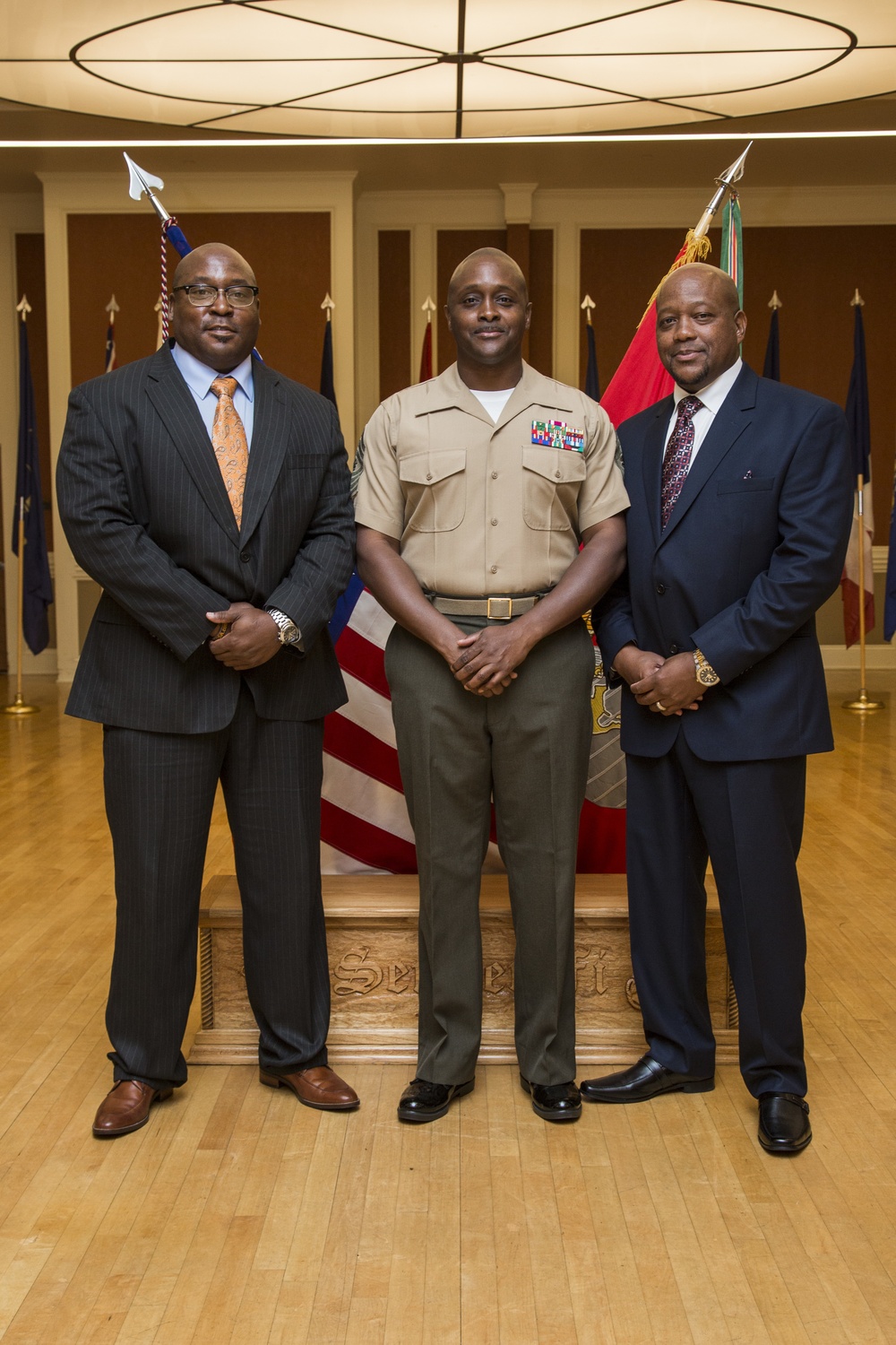 Master Gunnery Sgt. Donell Blunt's Retirement Ceremony
