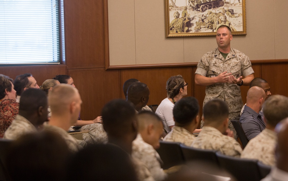 Theater of War visits Marine Corps Support Facility New Orleans