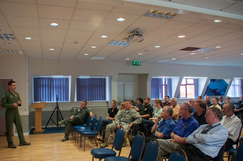 Fairford Civic Leaders Tour Bombers