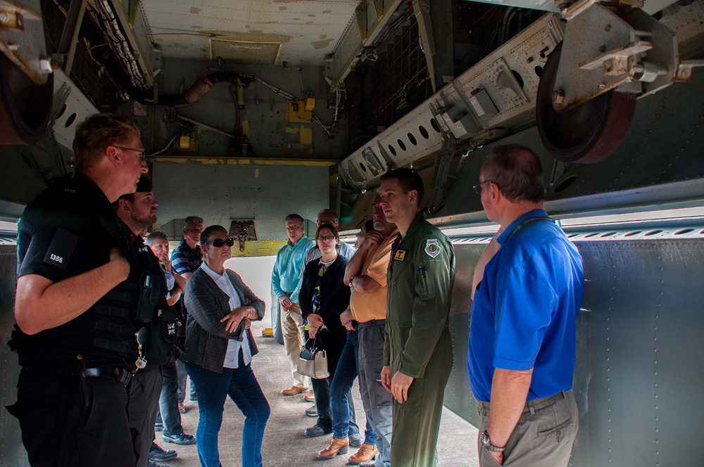 Fairford Civic Leaders Tour Bombers