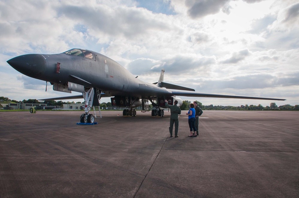 Fairford Civic Leaders Tour Bombers