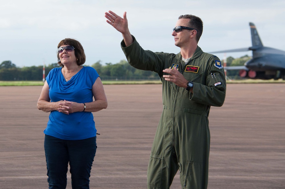 Fairford Civic Leaders Tour Bombers