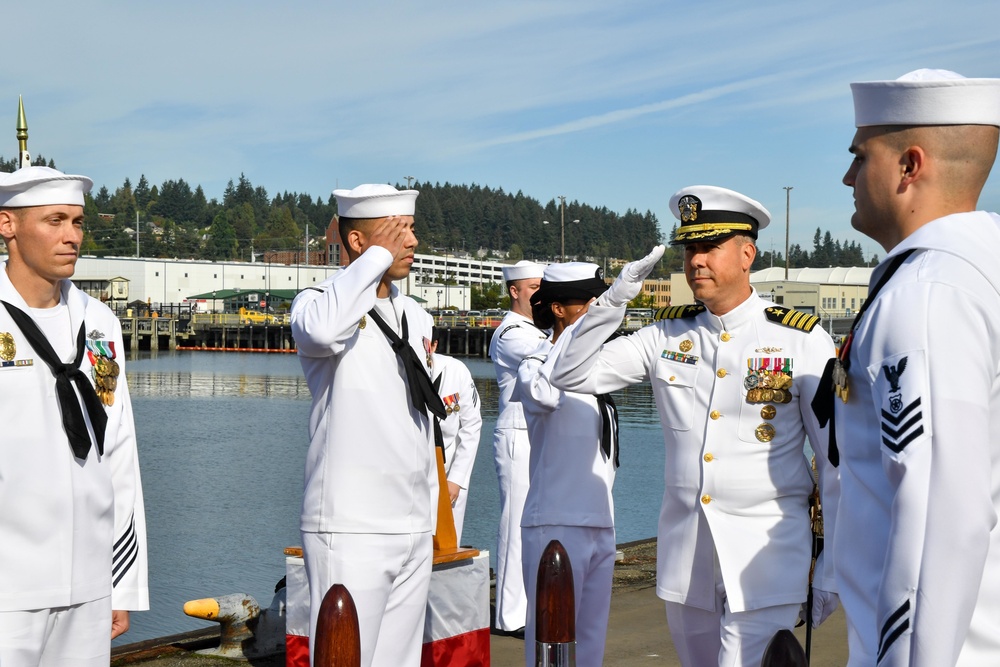 Naval Base Kitsap holds Change of Command