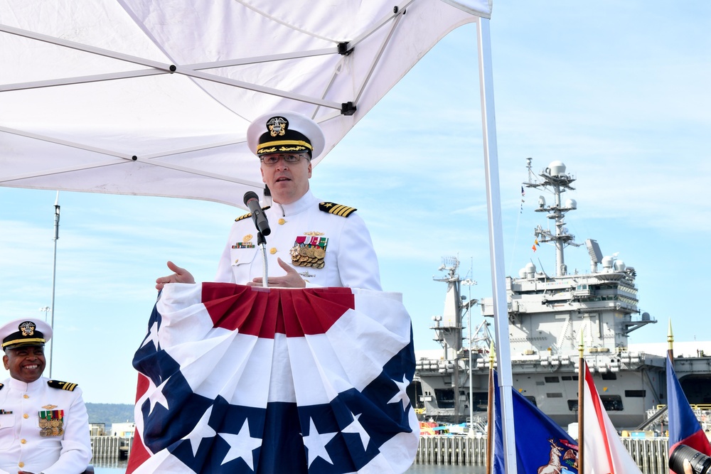 Naval Base Kitsap holds Change of Command