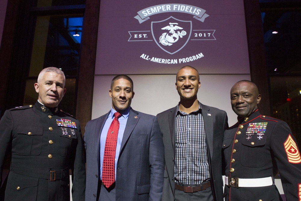 Marine Corps Recruiting Command Announces New Semper Fidelis All-American Program Initiative During Marine Week Nashville