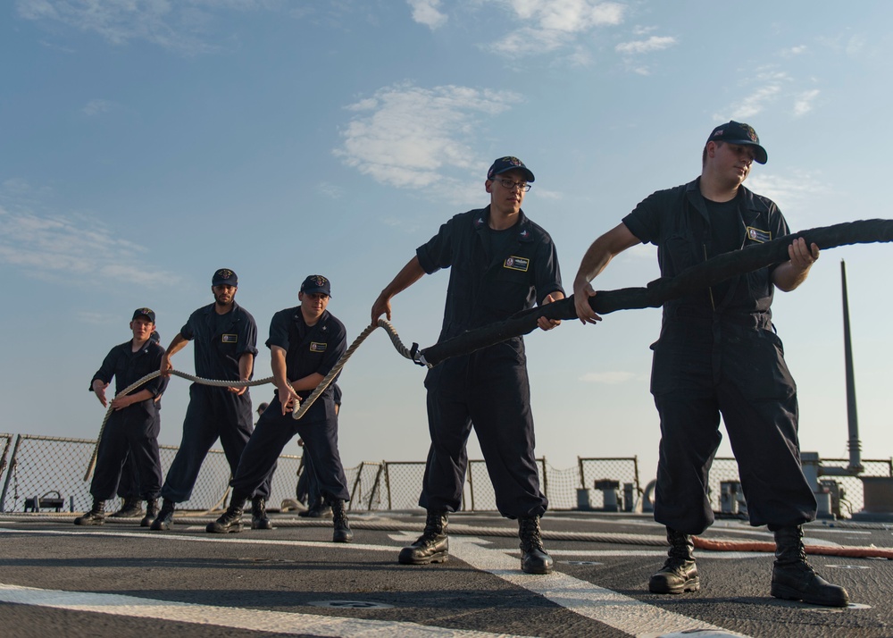 USS STOUT (DDG 55) DEPLOYMENT 2016