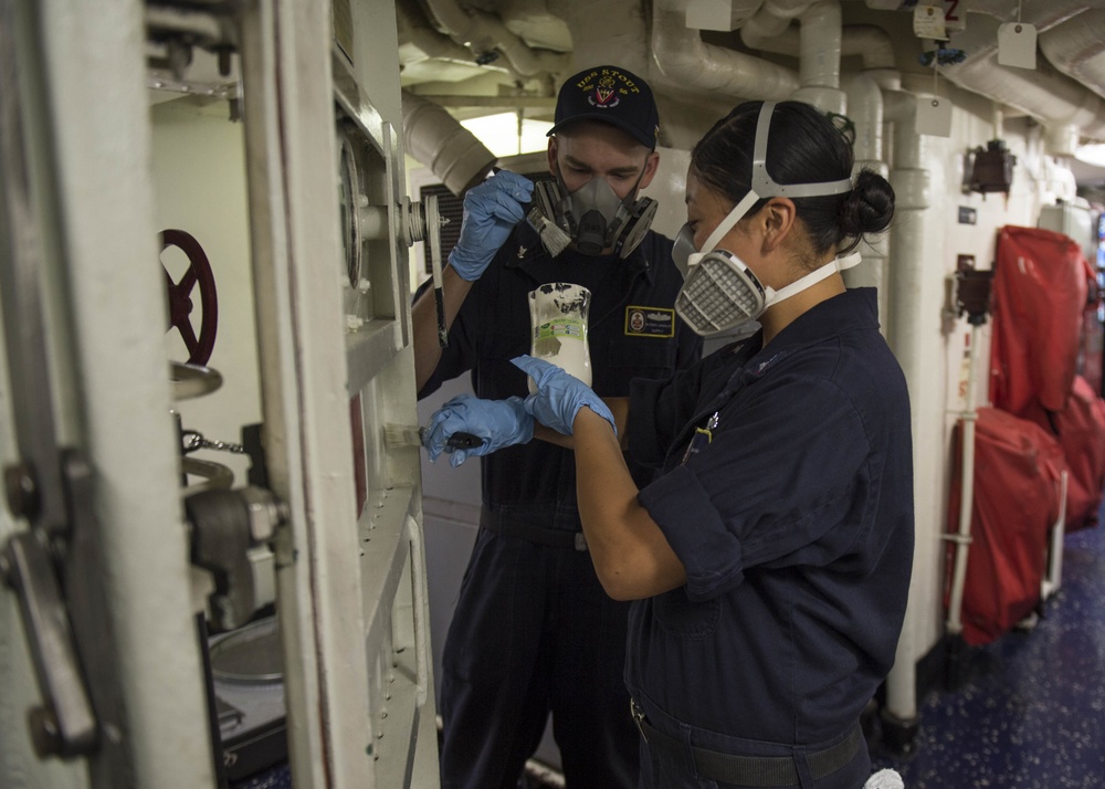 USS STOUT (DDG 55) DEPLOYMENT 2016