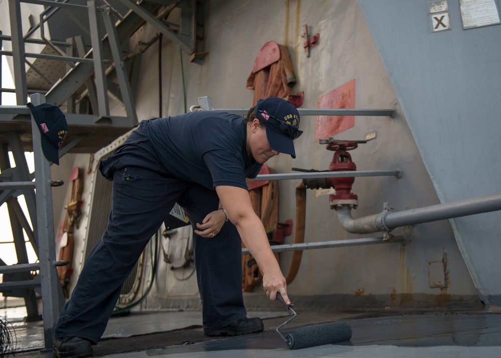 USS STOUT (DDG 55) DEPLOYMENT 2016