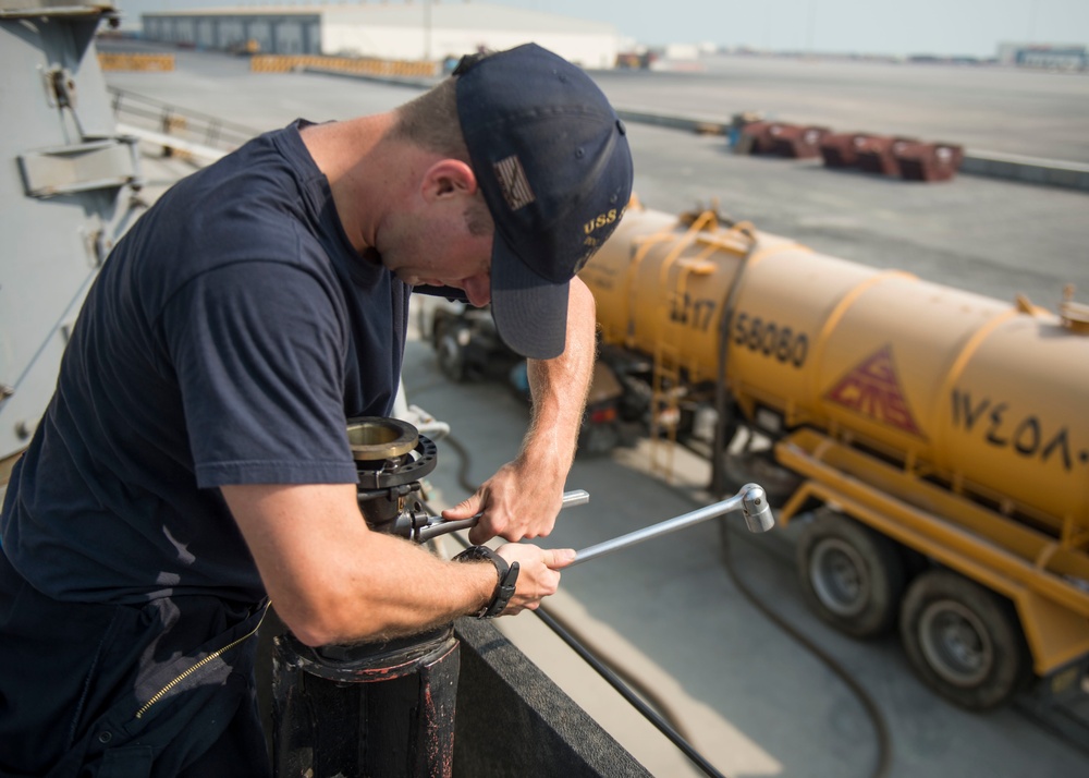 USS STOUT (DDG 55) DEPLOYMENT 2016