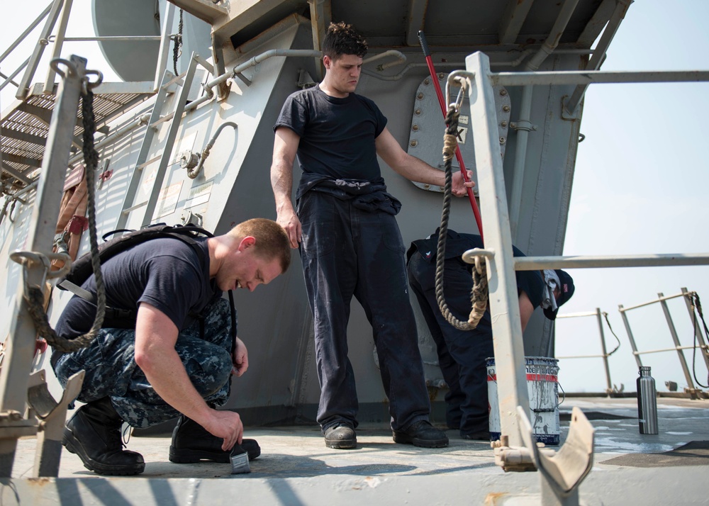 USS STOUT (DDG 55) DEPLOYMENT 2016