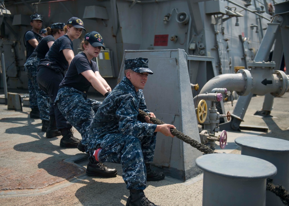 USS STOUT (DDG 55) DEPLOYMENT 2016