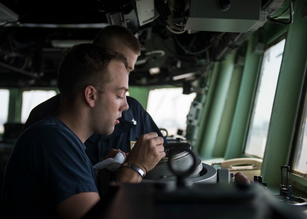 USS STOUT (DDG 55) DEPLOYMENT 2016