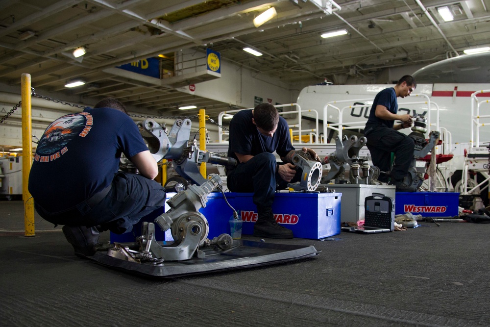 USS Dwight D. Eisenhower Deployment