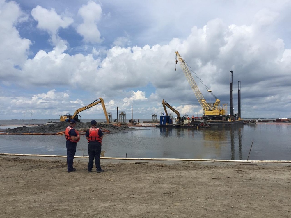 Agencies respond to Bay Long oil discharge