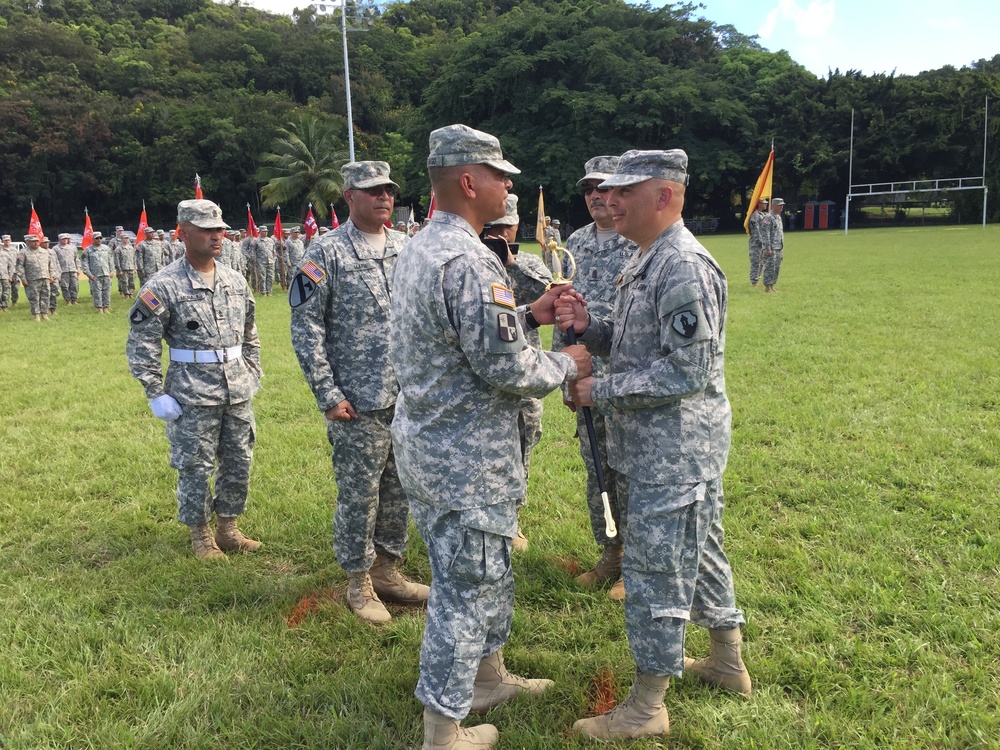 1st MSC Welcomes New Command Sergeant Major