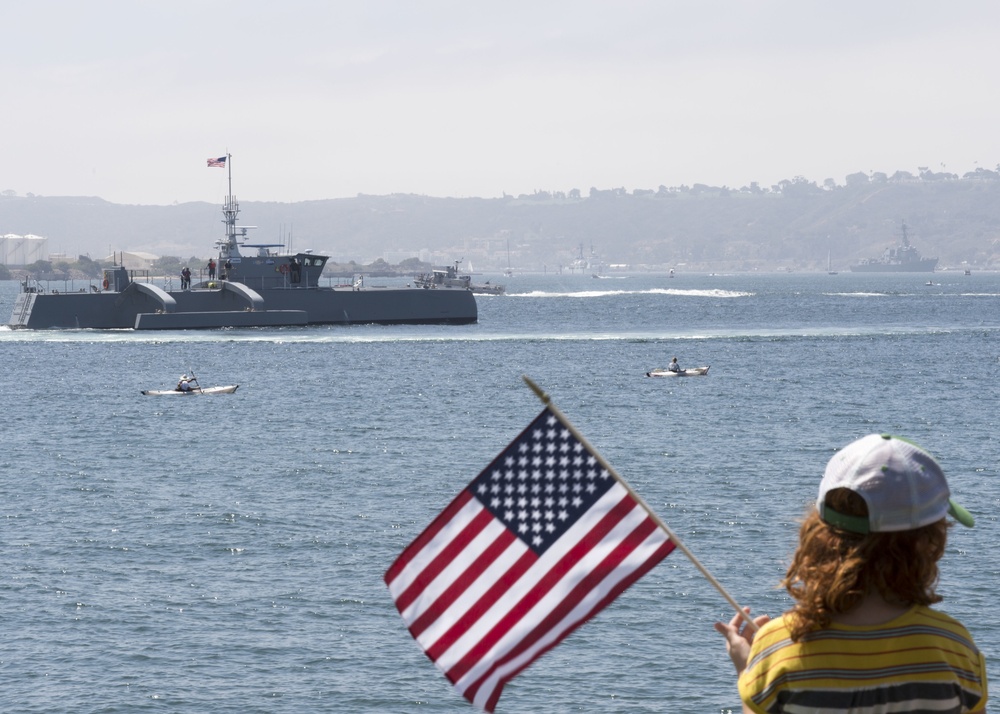San Diego Fleet Week 2016 Sea and Air Parade