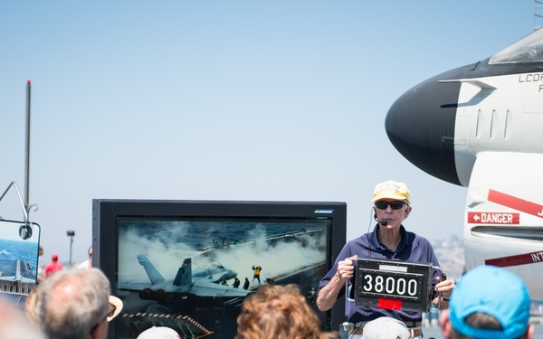 Visitors Aboard USS Midway Museum During San Diego Fleet Week 2016