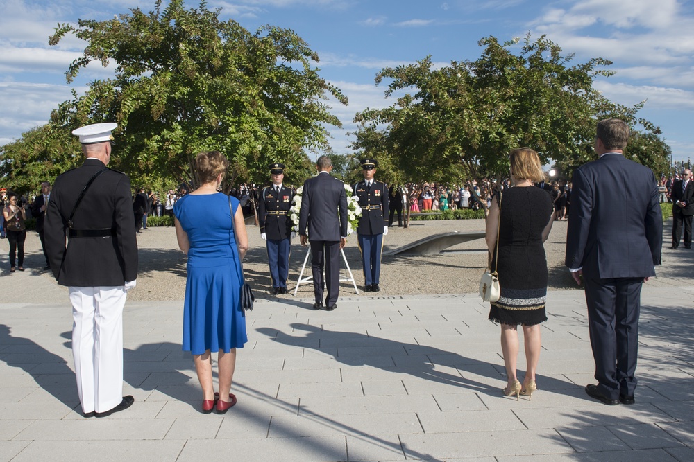 SD, CJCS attend 9/11 ceremony