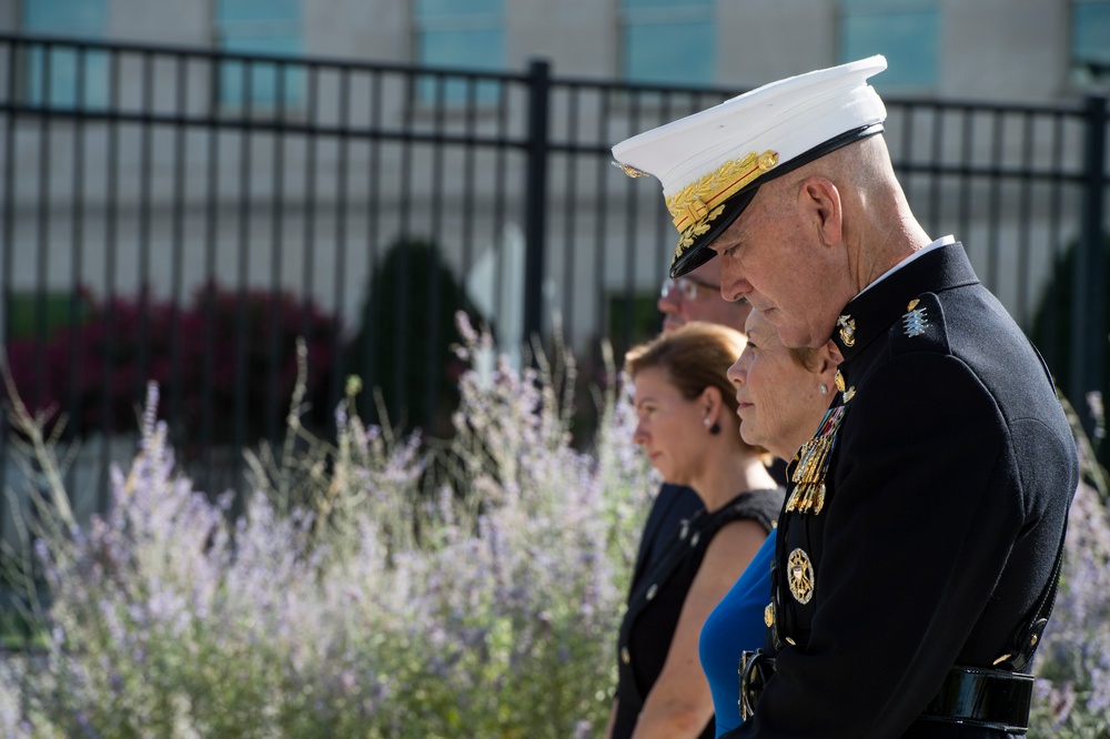 SD, CJCS attend 9/11 ceremony