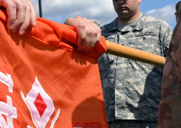 741 Engineer Battalion Reorganization Ceremony