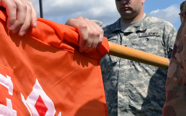 741 Engineer Battalion Reorganization Ceremony