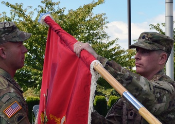 741 Engineer Battalion Reorganization Ceremony