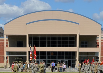 741 Engineer Battalion Reorganization Ceremony