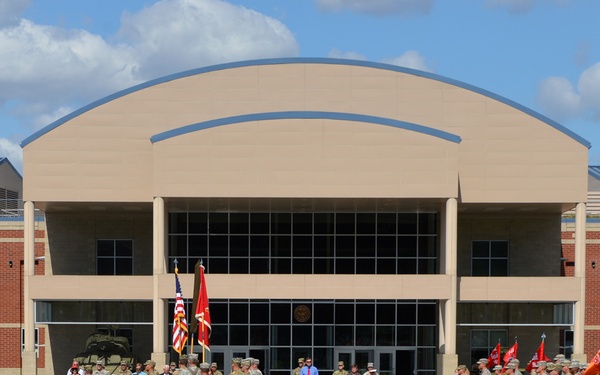 741 Engineer Battalion Reorganization Ceremony