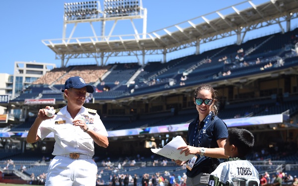 San Diego Padres Military Appreciation Day During San Diego Fleet Week 2016