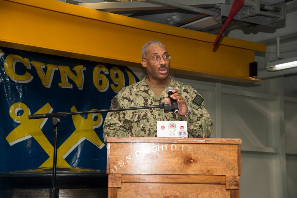 USS Dwight D. Eisenhower Deployment