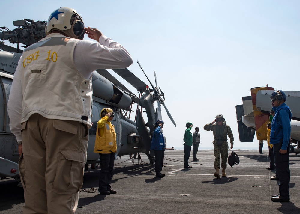 USS Dwight D. Eisenhower Deployment