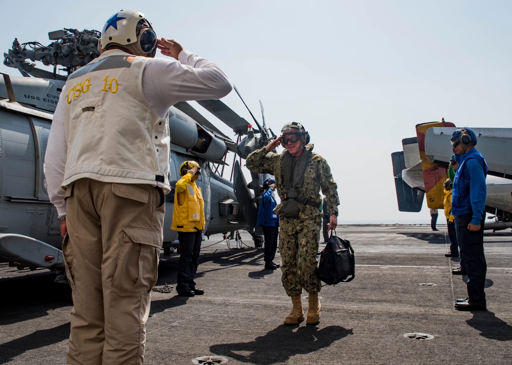 USS Dwight D. Eisenhower Deployment