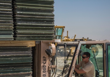 CMRE palletizes matting