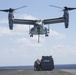 22nd MEU Marines Lift Harrier Engine from Wasp to Big Horn