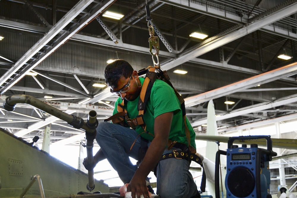 New fall protection on the rise at FRCSE