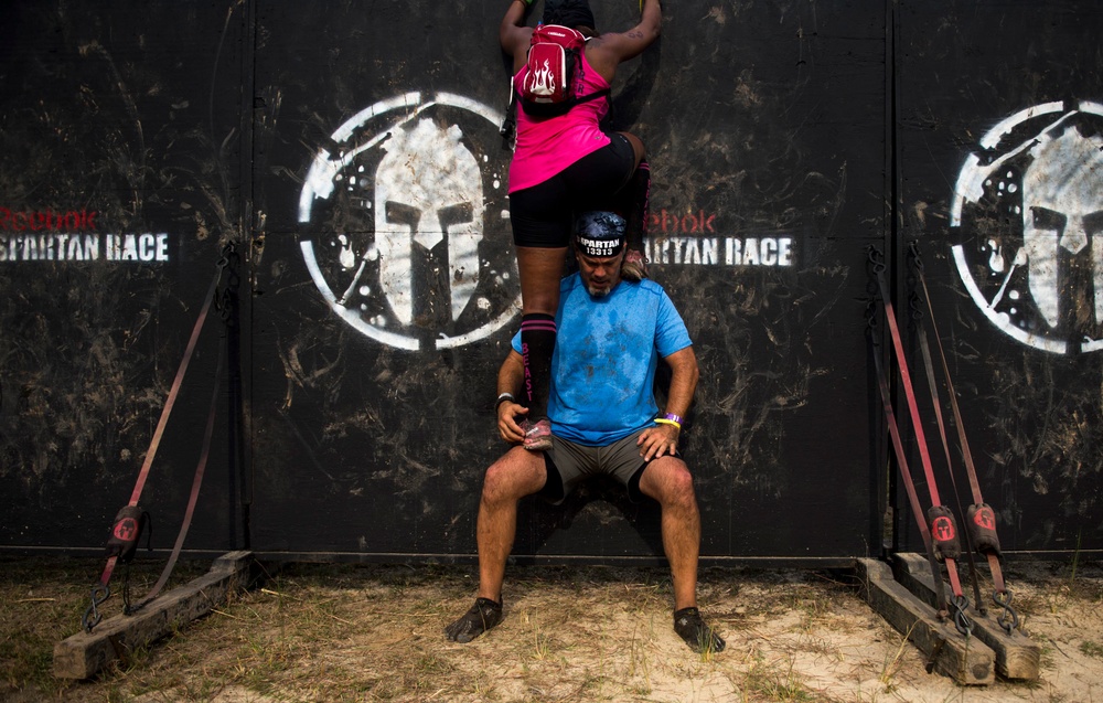 Spartan Race at Fort Bragg