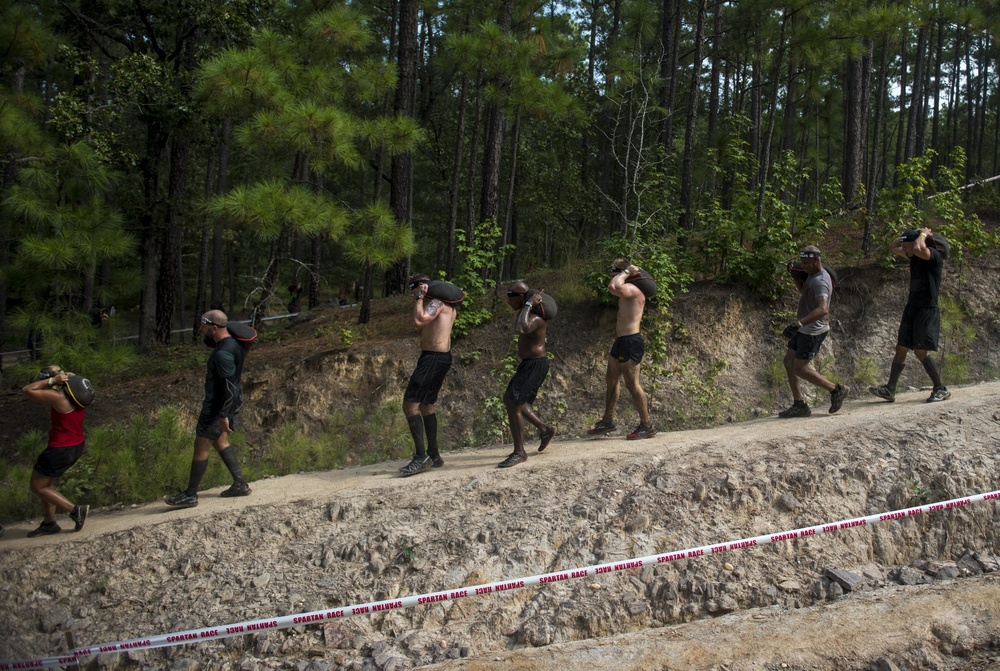 Spartan Race at Fort Bragg