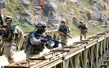 Minnesota National Guard, Montenegro Armed Forces conduct react to contact drills