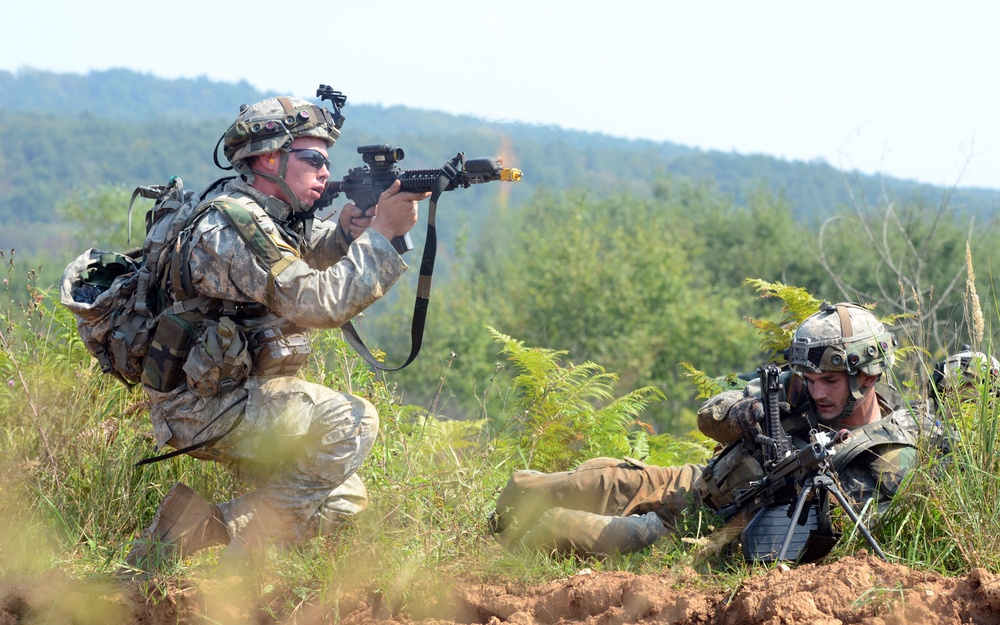 Minnesota National Guard, Montenegro Armed Forces conduct react to contact drills