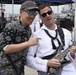 &quot;The Destroyers&quot; of Navy Band Southwest play a concert at B Street Pier during Fleet Week San Diego