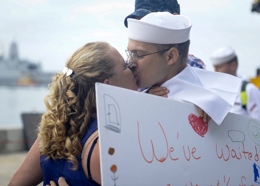 Boxer ARG returns to homeport