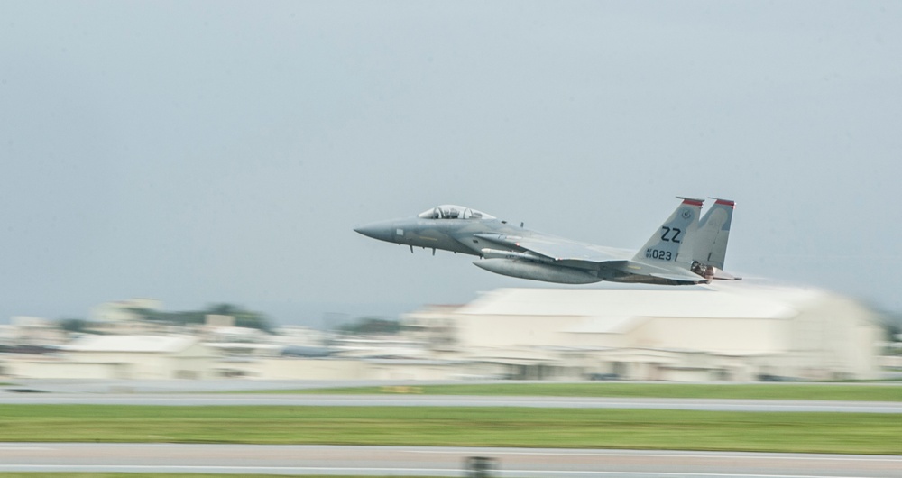 18th AMXS sends F-15s in support of Valiant Shield