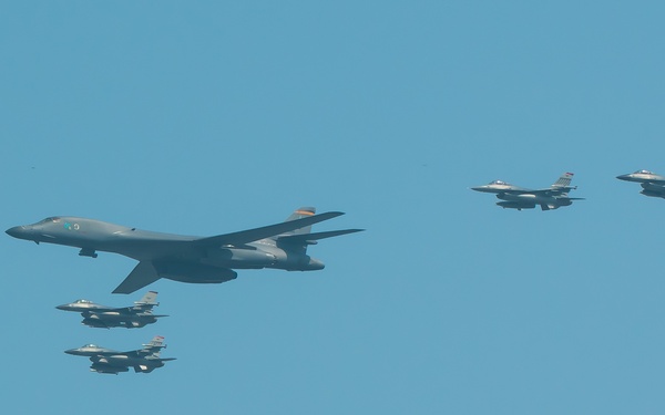 B-1 Flyover